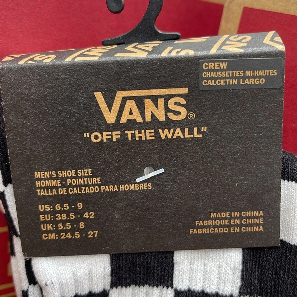 VANS "Off The Wall" socks Checkerboard - Picture 10 of 16
